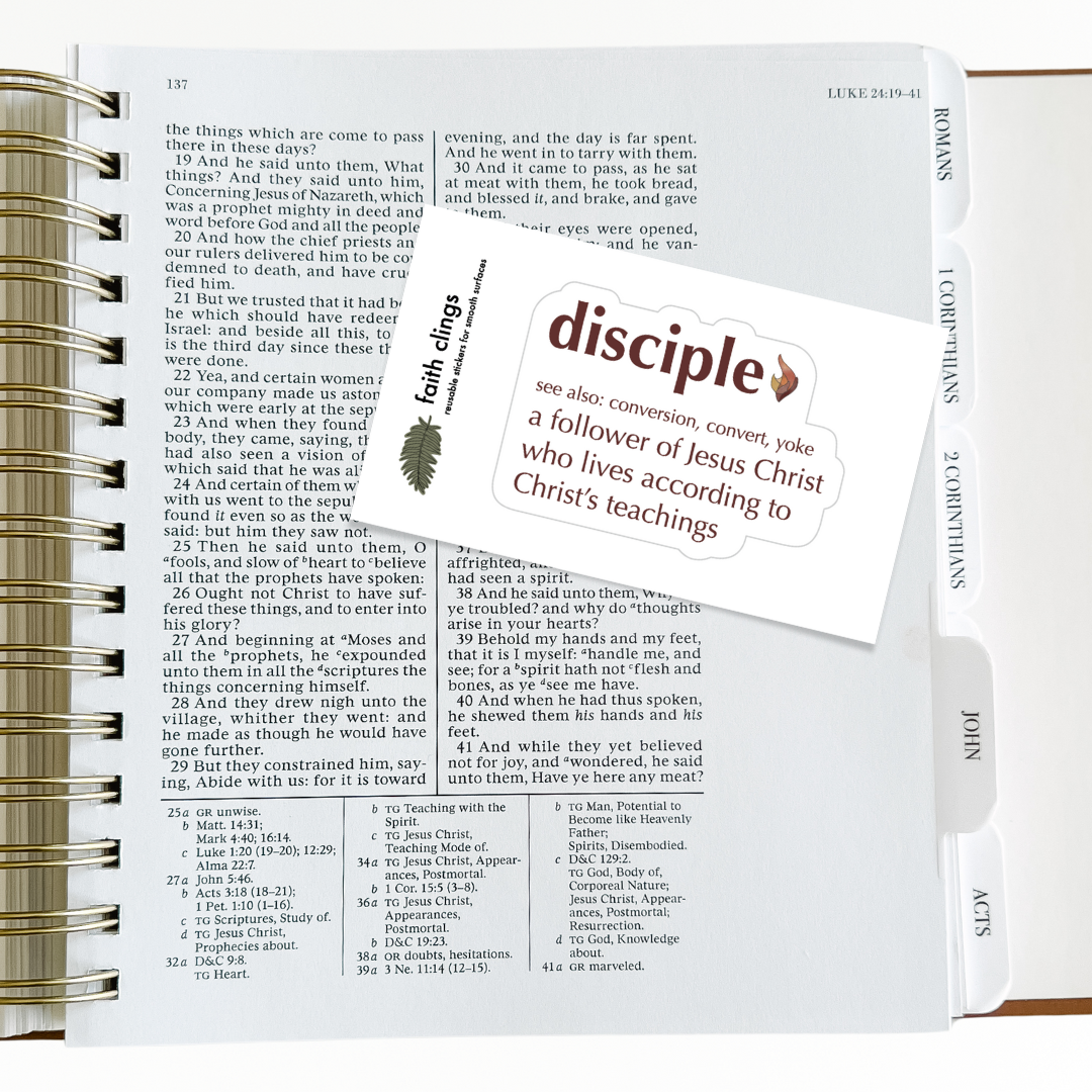 Faith | Disciple Definition | Quote Clings