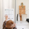 Daily Board | Balanced | White Dry-Erase Board | Magnetic or Wall Board