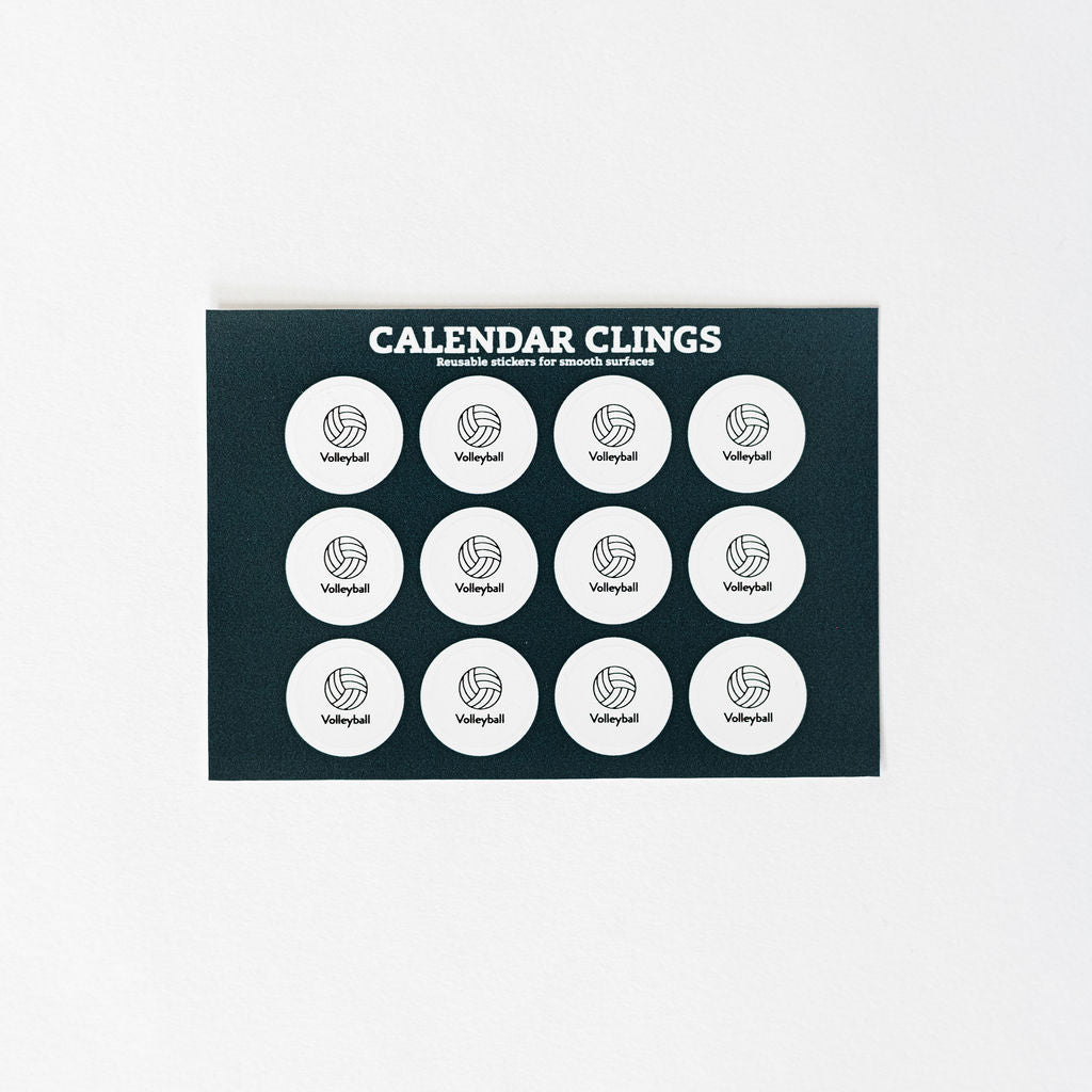 Athletic | Calendar Clings