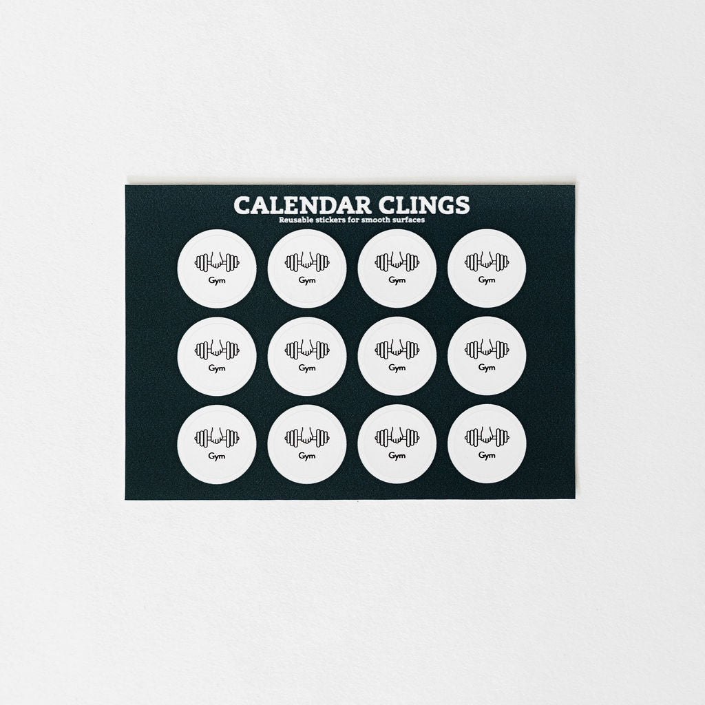 Athletic | Calendar Clings