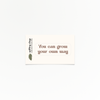 Uplifting | Grow | Quote Clings