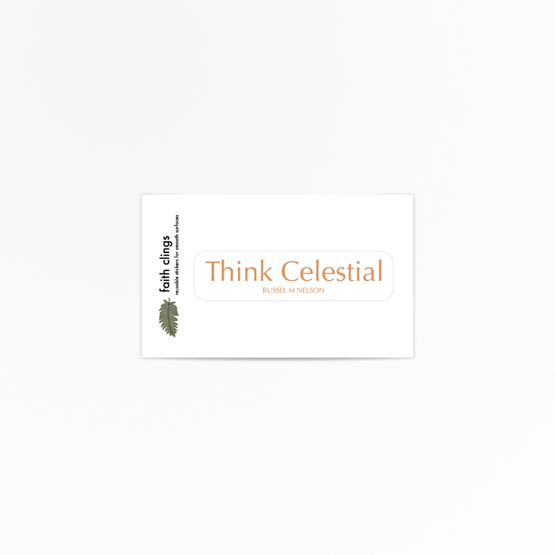 Faith | Think Celestial | Quote Clings