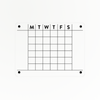 Individual Weekly Tracker | Magnetic